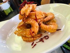 梨球抓炒大虾-金家老三饭庄(常营店)