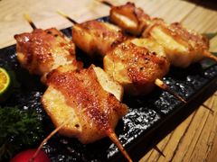 五花肉卷杏鲍菇-酒窝烧鸟(科华街店)