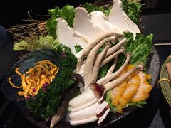 菌类拼盘-捞王猪肚鸡火锅(财富中心店)