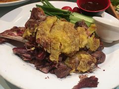 只炙烤羊腿-西北人家莜面村(建设店)