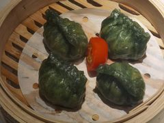 碧绿鲜虾香茜饺-禄运茶居·手工点心(猎德店)