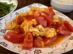 西红柿炒鸡蛋-口口香小吃店