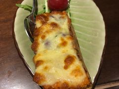 芝士坚果焗香薯-福慧慈缘素食餐厅(王府井店)