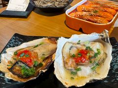 招牌人气生蚝-华府九号海鲜烧烤大排档(龙域店)