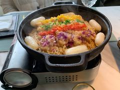 花开彩虹生焗虾仁-蜜桃花开·中西融合菜E&W(南长街店)