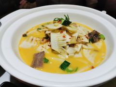 风吹腊肉炖春笋-慕湘精致湖南菜(水贝店)