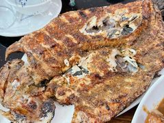 -北京龙庆四季香农家饭庄·灶台鱼·碳烤虹鳟鱼(龙庆峡店)