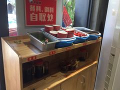 自助调料区-牛吃草牛杂面(天一店)