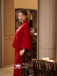 点击看大图 -艾拉·女王婚纱礼服馆