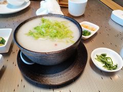 生菜丝牛肉粥-彩丰楼中餐厅·仁恒洲际酒店