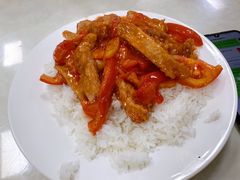 番茄猪扒饭-好好滋味茶餐厅