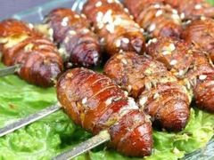 大腰子.毛蛋.翅尖.鸡爪.鸡头.蚕蛹-提老炮儿烧烤(南山店)