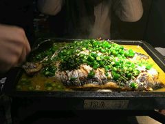 -探鱼·鲜青椒爽麻烤鱼(三水广场店)