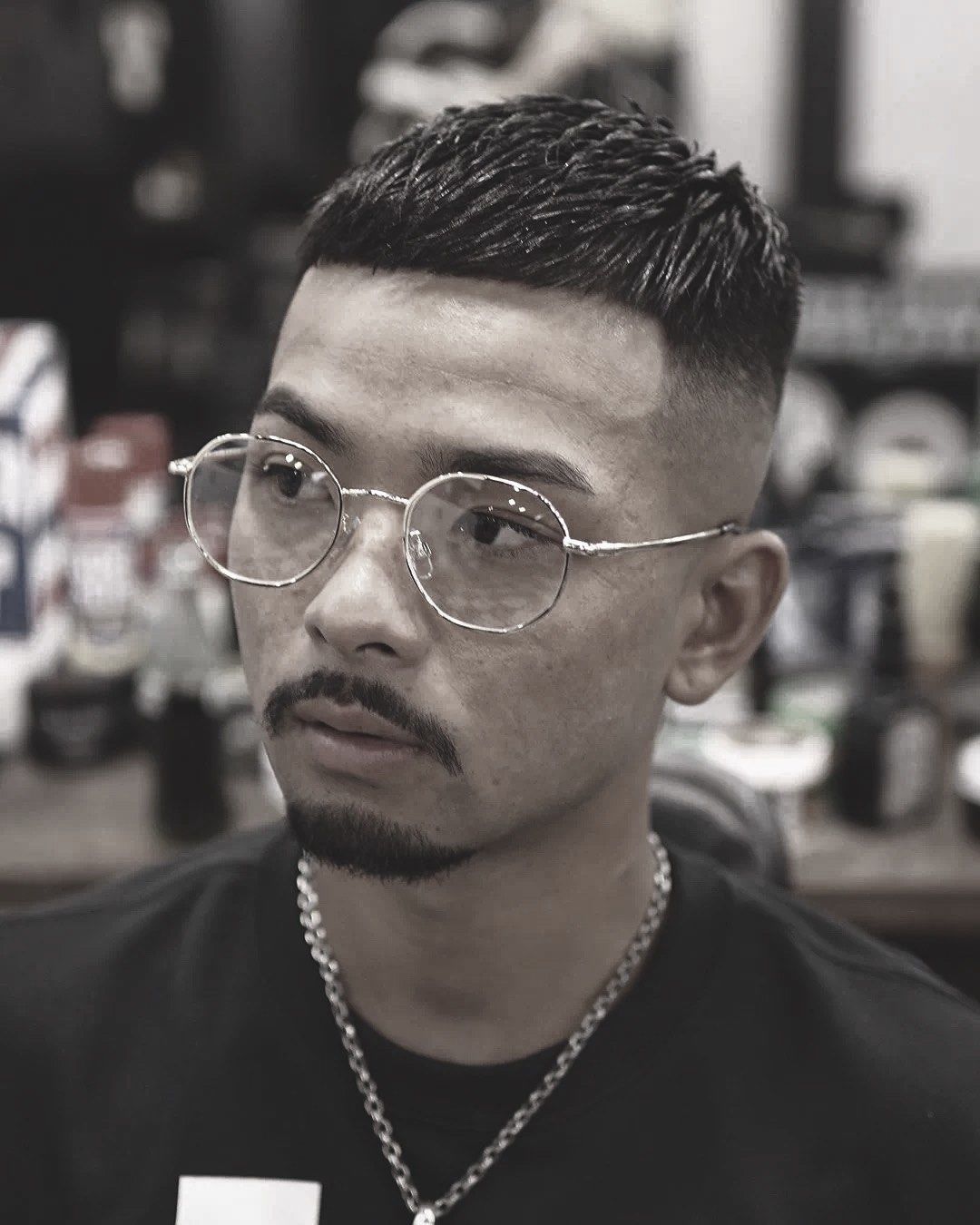 undercut的感觉出来效果就是不一样,渐变飞机头