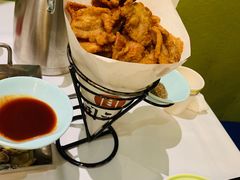 老青岛炸肉-开海·红岛海鲜虾水饺(石老人店)