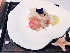 香煎扇贝佐咖喱白花菜泥-王品牛排(郑州大卫城店)