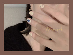 -复古绿·少女主题美甲美睫