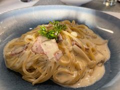 蘑菇培根意面-望海·帆船主题咖啡厅•品茗下午茶(石湖景区店)