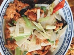 莲菜炒肉煮馍-老西安韩记三鲜煮馍(四府街店)
