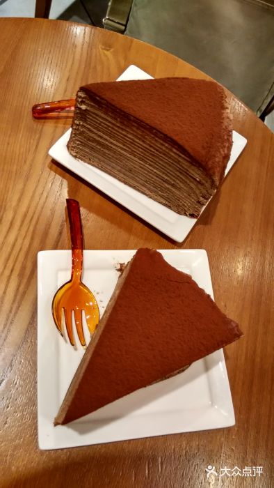awfully chocolate(环贸iapm商场店)千层巧克力蛋糕图片