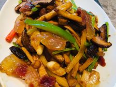 腊味炒三菇-四道菜·福建菜馆(新街口金鹰店)
