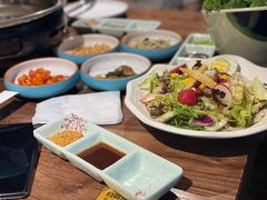 -明洞阿姨·韩式酱蟹烤肉·创意料理(三元桥店)