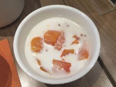 木瓜牛奶炖西米露-万德诺富特酒店·自助餐厅(万德大厦店)