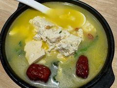 鸡汤老豆腐-秦䩊会·陕西biangbiang面(畹町路店)