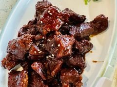 黑金文火牛肉-巧克力渔家.小船海鲜胶东菜(万平口店)