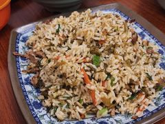 糟菜肉丝炒饭-福州人铭小吃