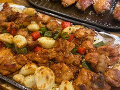 料理烤老味道鸡块-老东镇啤酒屋海鲜加工·蒸汽海鲜·海鲜烧烤(台东店)