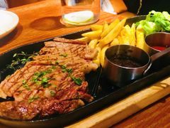 澳洲谷饲黑安格斯西冷牛排-澳骄 Aussie Kitchen·手工披萨·西餐(国大店)