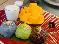 三色糯米芒果饭-mango tree芒果树餐厅(广州K11购物艺术中心店)