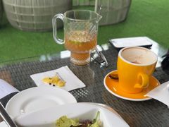 -深圳温德姆至尊酒店·大堂吧·户外花园