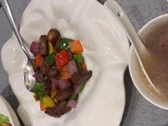 彩椒牛肉粒-潮府馆·非遗潮州菜·世纪公园(新国际博览中心店)