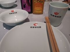 餐具摆设-百饺园酒楼(平山道店)