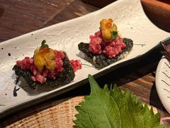 和牛海胆塔塔-三川·十酒Izakaya(南昌路店)