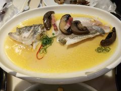 非一般鲈鱼配大褐菇-港丽餐厅(高德置地店)