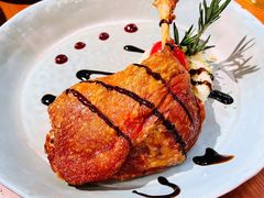 36小时桃子油封鸭腿-CRAZYONES西班牙海鲜饭(上海美罗城店)