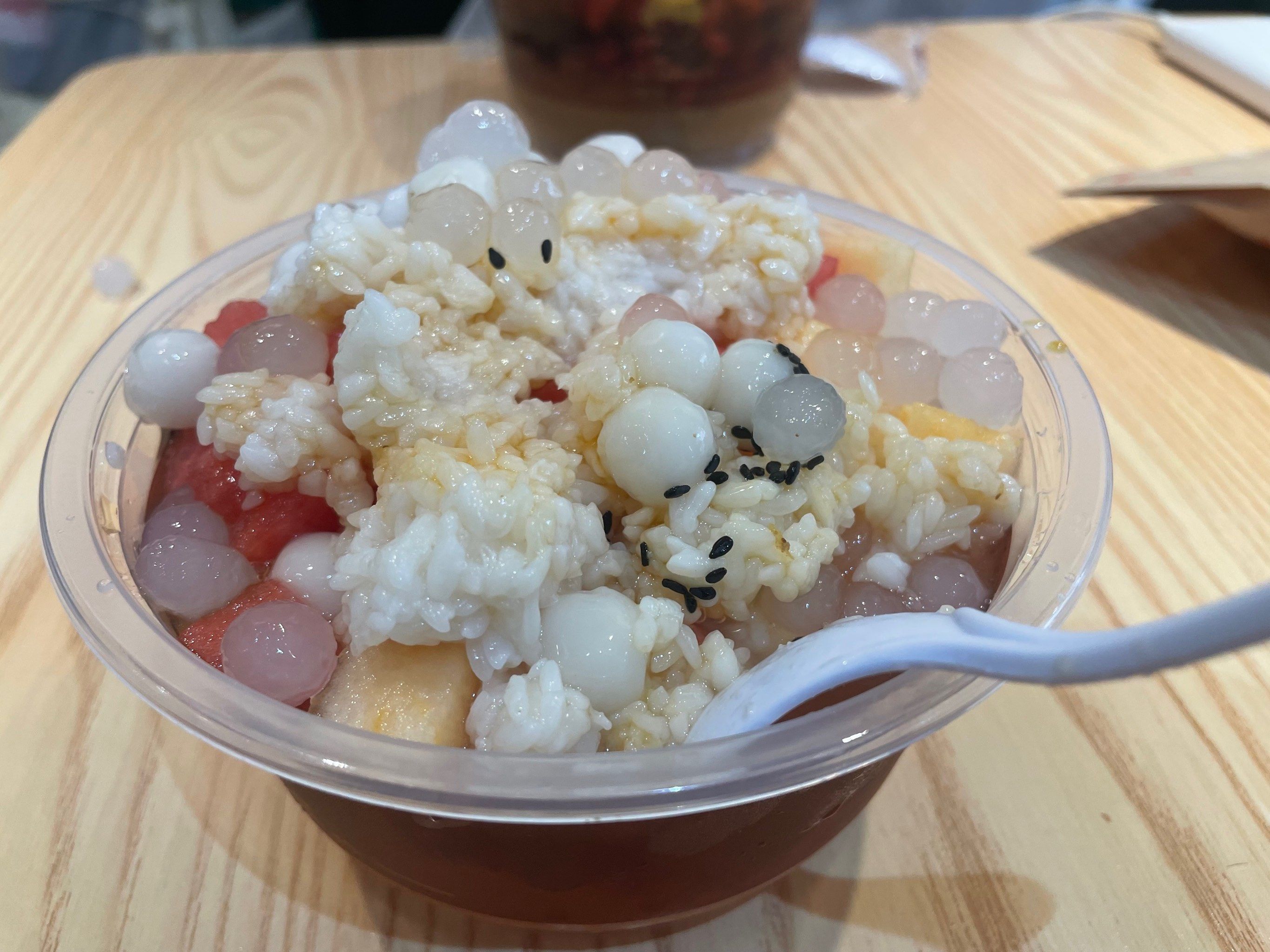 彩虹冰粉