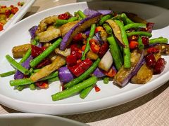 茄子炒豆角-石头咕(葵蓬店)