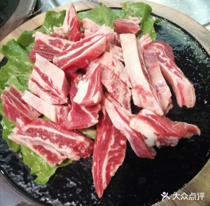 秀韓式炭燒烤肉(坪洲店)調味牛肋條圖片