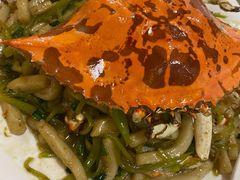 梭子蟹炒年糕-渔满仓海鲜渔家(象山二店)