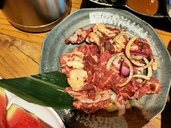 传统肥瘦-金石青云炭火烤肉店(中房上东花墅店)