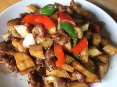 黑椒香菇炒牛肉48元-高村农场