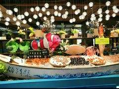 自助取餐区-领鲜活海鲜榴莲自助火锅(东门店)