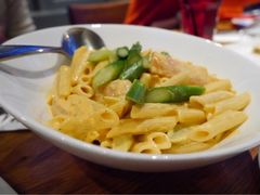 三文鱼芦笋意面-Geneva日内瓦餐厅(西郊宝成花苑店)