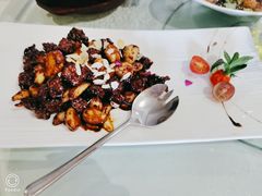 黑蒜子牛肉粒-陆壹捌餐厅(五大道店)
