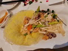 芦笋百合炒夏果-若蘭慈·无国界素食料理(欢乐海岸店)