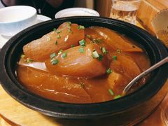石锅萝卜煲-墨白私房菜·广东菜 粤菜